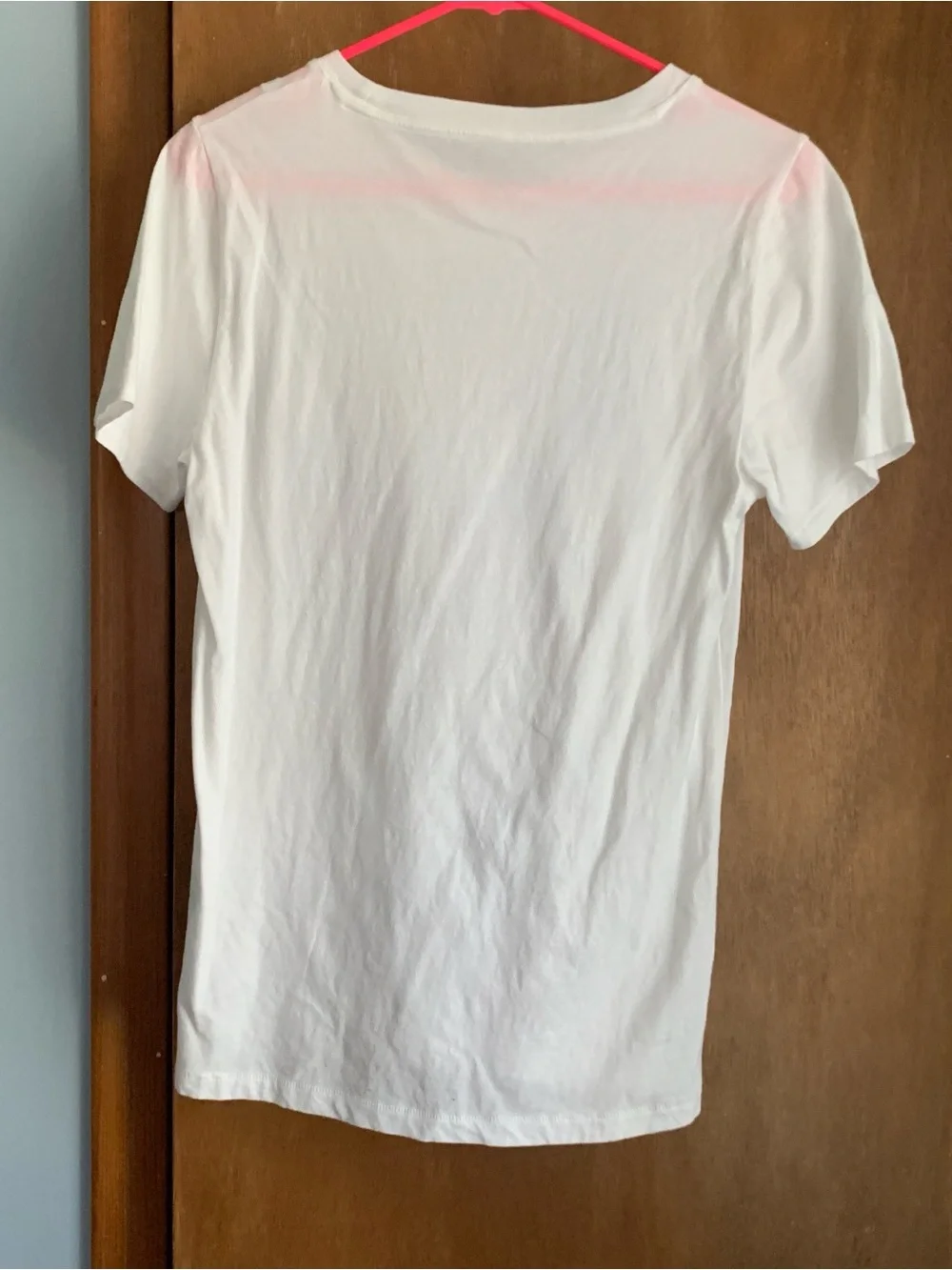 J. Crew White Tee with Blue Mermaid Graphic